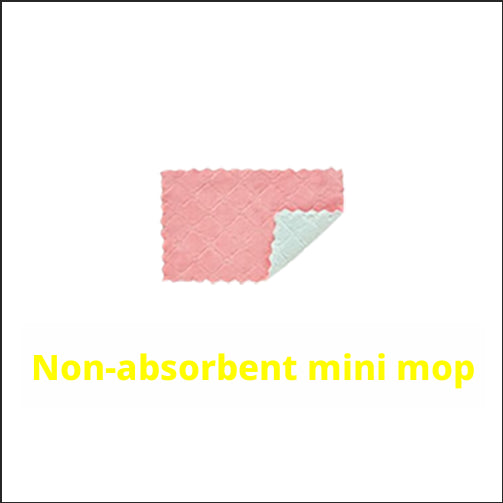 Nettoyage tissu carré couleur mixte-15 * 25 -1 pack
