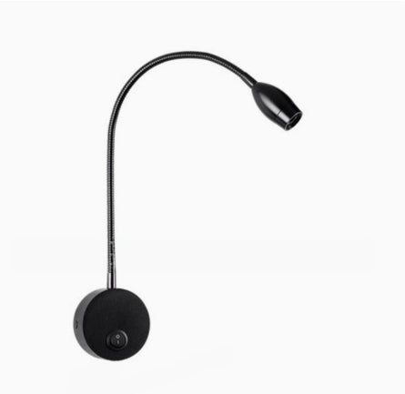 Lampe murale de style tuyau avec lumière LED moderne minimaliste