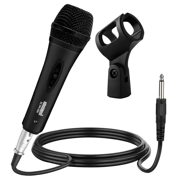 5 CORE Microphone Dynamic Vocal Handheld Mic Cardioïde Unidirectionnel Microfono W On Off Sw
