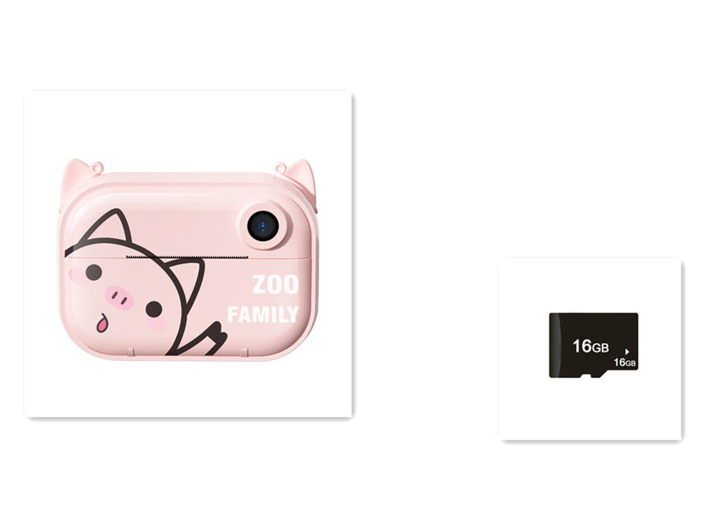 1200W Pixel appareil photo numérique pour enfants qui peut prendre des photos et des vidéos avec impression thermique
