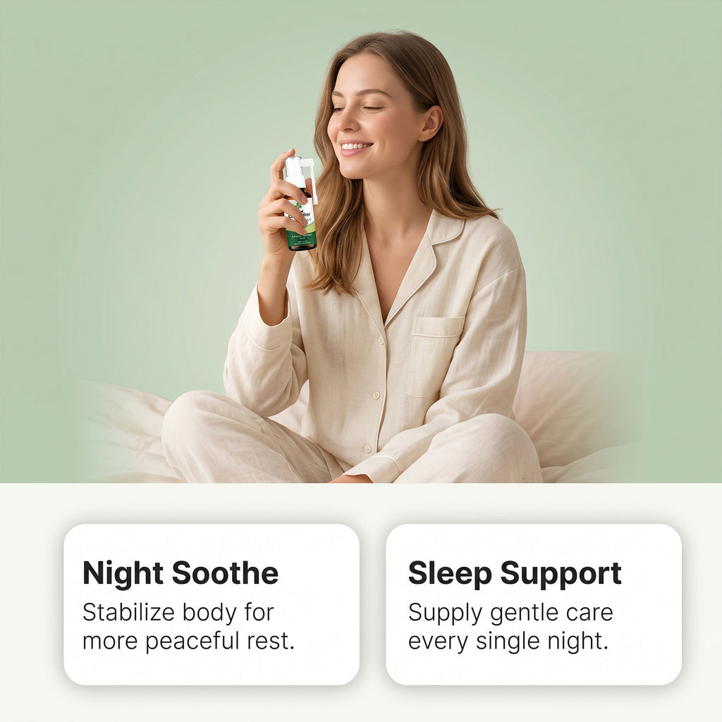 Spray oral du sommeil pour améliorer la qualité du sommeil