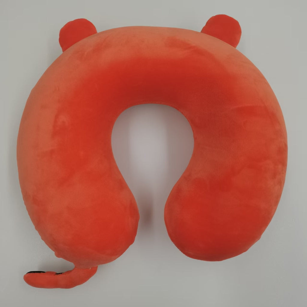 Cartoon Tiger Memory Mousse UShaped Travel Cou Oreiller