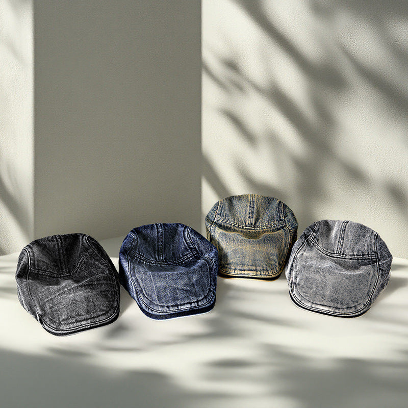 Chapeaux Denim Advance de printemps pour hommes Corée du Sud Tendance