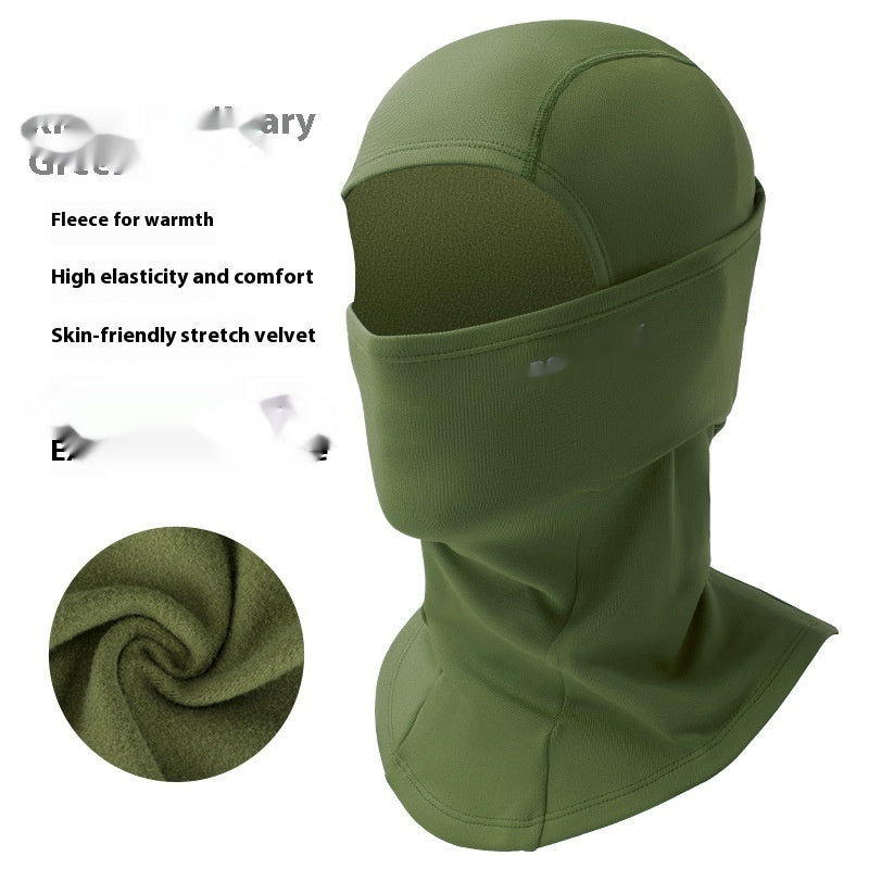 Extérieur Garder chaud et coupe-vent En Masque d'hiver Écharpe de polaire d'extérieur Cold-proof Haze-proof