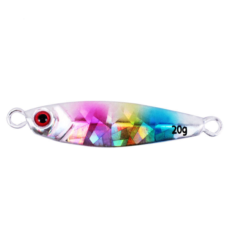 Coupe plaque de fer poisson de plomb multicolore pêche de mer Lure 7-30g pêche en bateau