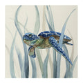 Peinture en toile de tortue Affiche d'art murale