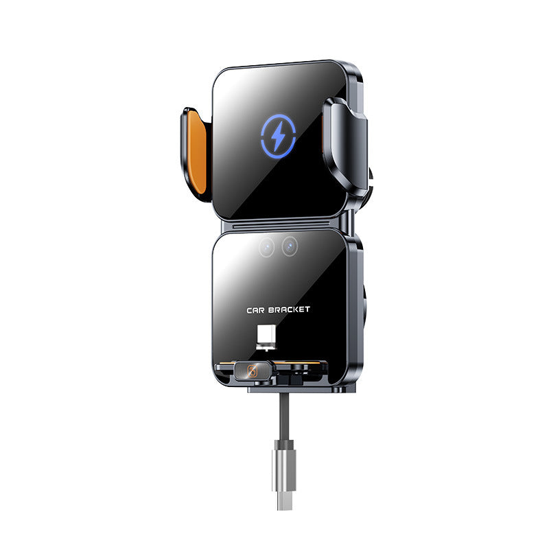 Support téléphonique de recharge ultra-rapide avec un montage d'aération spécifique à la voiture pour la navigation