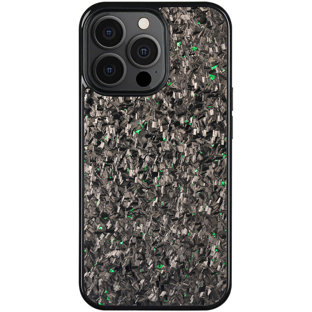 Coque de téléphone en fibre de carbone forgée résistant à la chute