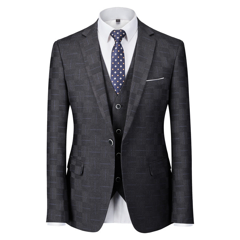 Hommes Plaid Set Hommes Commerce extérieur