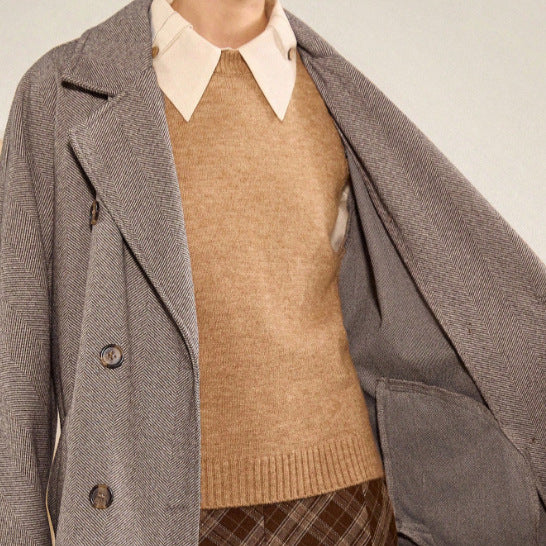 Manteau long en dentelle de Woolen