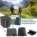 Portable pliable Camping Toilette Max Charger 150kg WC mobile avec 20 sacs de toilette