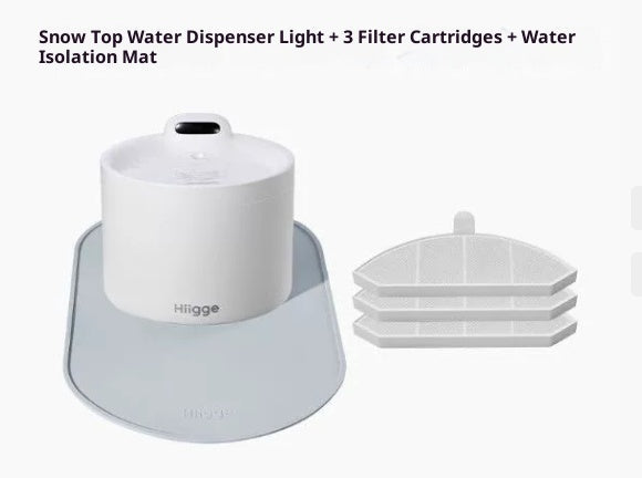Distributeur d'eau pour animaux sans fil intelligent avec surveillance de la qualité de l'eau 24 heures sur 24 pour les chats et les chiens