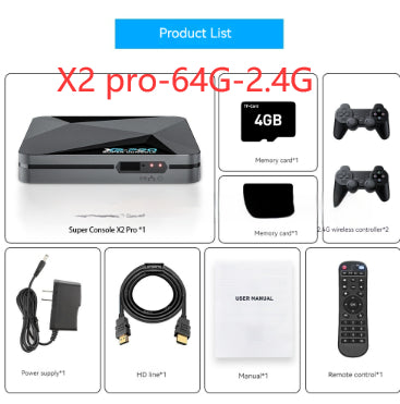 Accueil Vidéo Trois Système Intégré Jeu Boîte de configuration