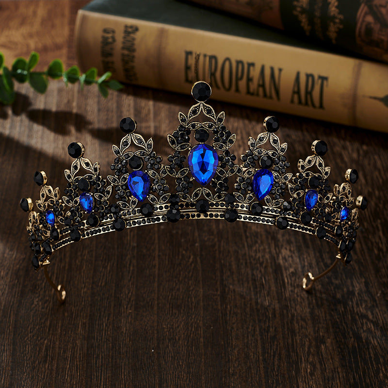 Strass Headband Alliage Couronne Robe de mariée Accessoire