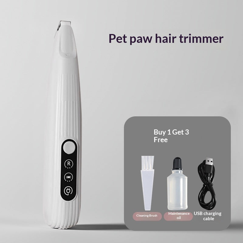 Chat d'animal de compagnie Silent Trimming Pedicure Shaver