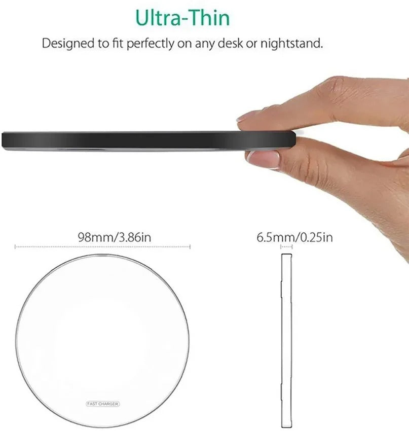 Chargeur sans fil rapide 30W pour 15 14 13 12 X Pro Max 8 Galaxy S23 Xiaomi charge sans fil