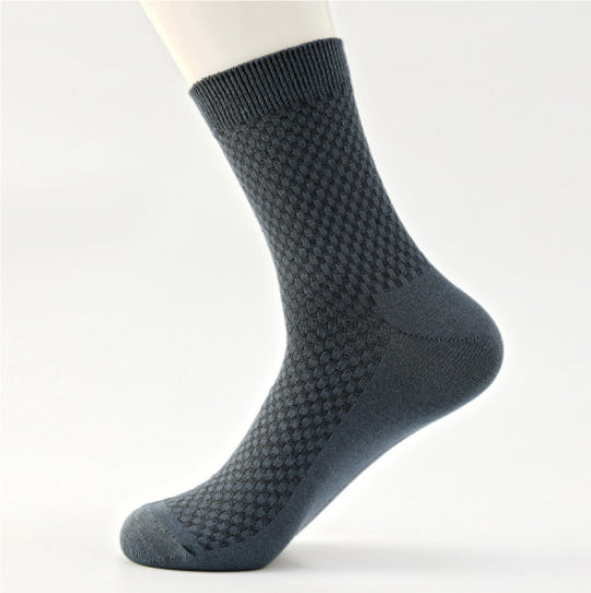 Chaussettes mi-calf escamotables et respirantes pour hommes