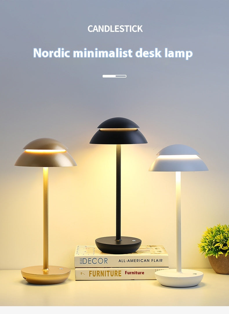 Nordic Minimalism Lampe de table Moderne Creative Living Room Bedside Study Studio Outdoor Repos