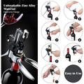 Set cadeau de tire-bouchon à 7 pièces avec tête de lapin argentée – Ensemble d'accessoires de partie
