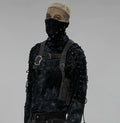 Rock Biker Suspendeurs de style post-apocalyptique