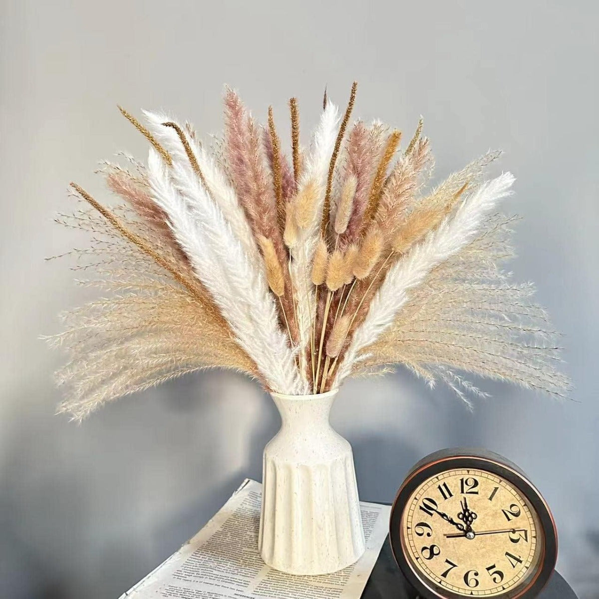 Bouquet décoratif Pampas de 150 piece