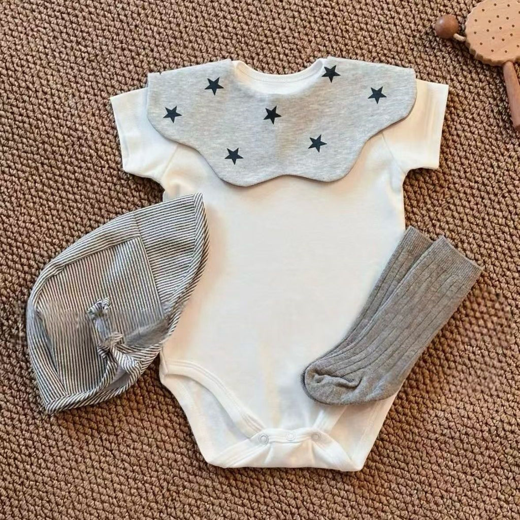 Bébé chaud confortable respirant pur coton Triangle crawling