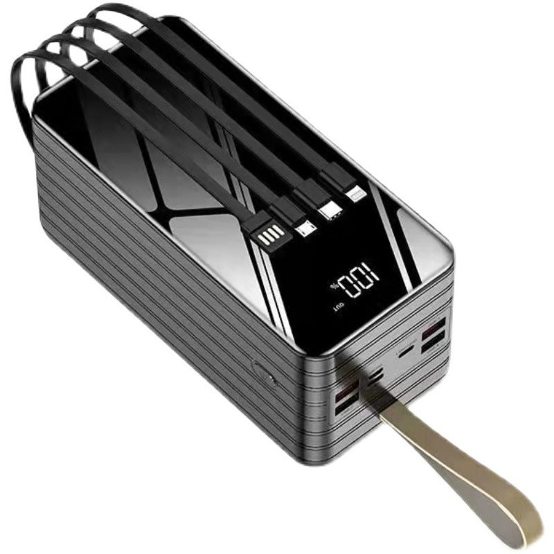 Super grande capacité avec câble Mah Power Bank Dortoir d'extérieur à charge rapide