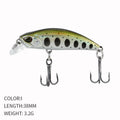 Submerged Mino Full Layer 38mm3.2g Road YaTrout Army Fish Bait