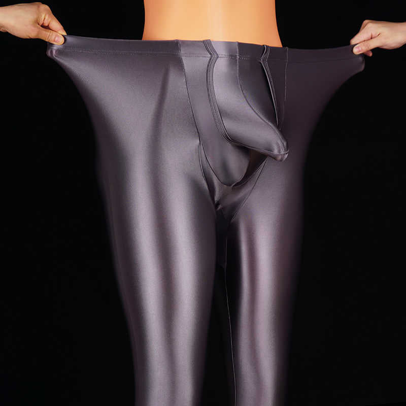Shiny Sexy Leggings hommes Slim Fit Free Plus Taille