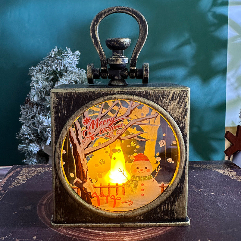 Décorations de Noël Boîte Cadeau Portable pour Enfants Creative