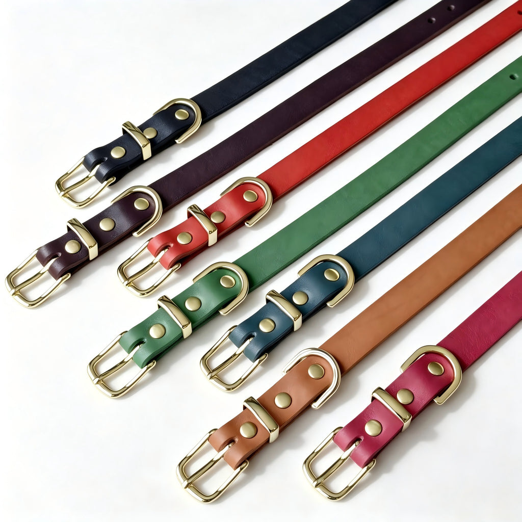 Collier minimaliste pour animaux de compagnie en alliage de zinc