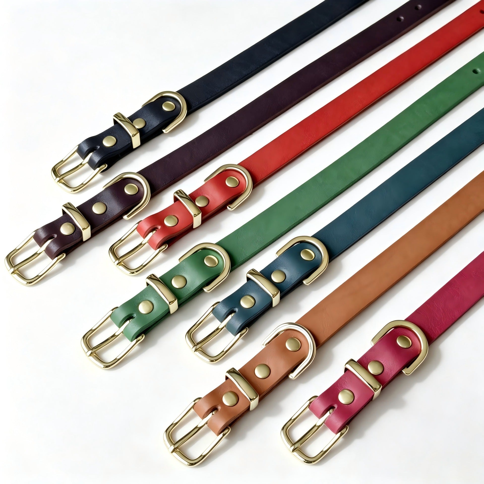 Collier minimaliste pour animaux de compagnie en alliage de zinc
