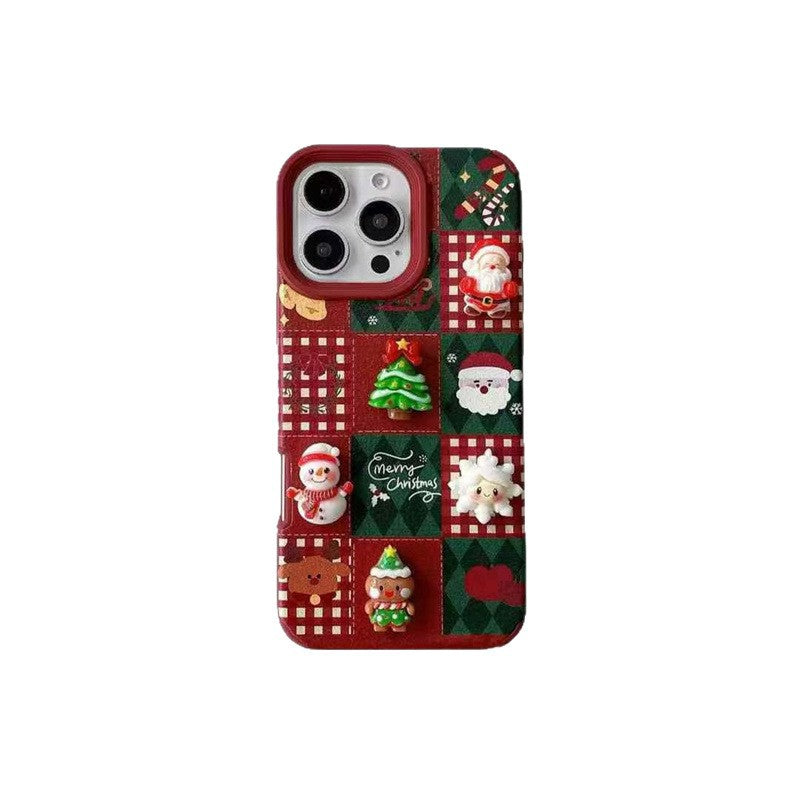 Cortex 3D Santa Claus Phone Case with Full Body Drop Protection