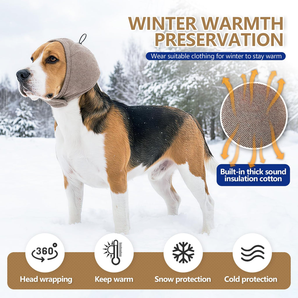 Silent Ears for Dogs - Adjustable Ear Covers for Noise