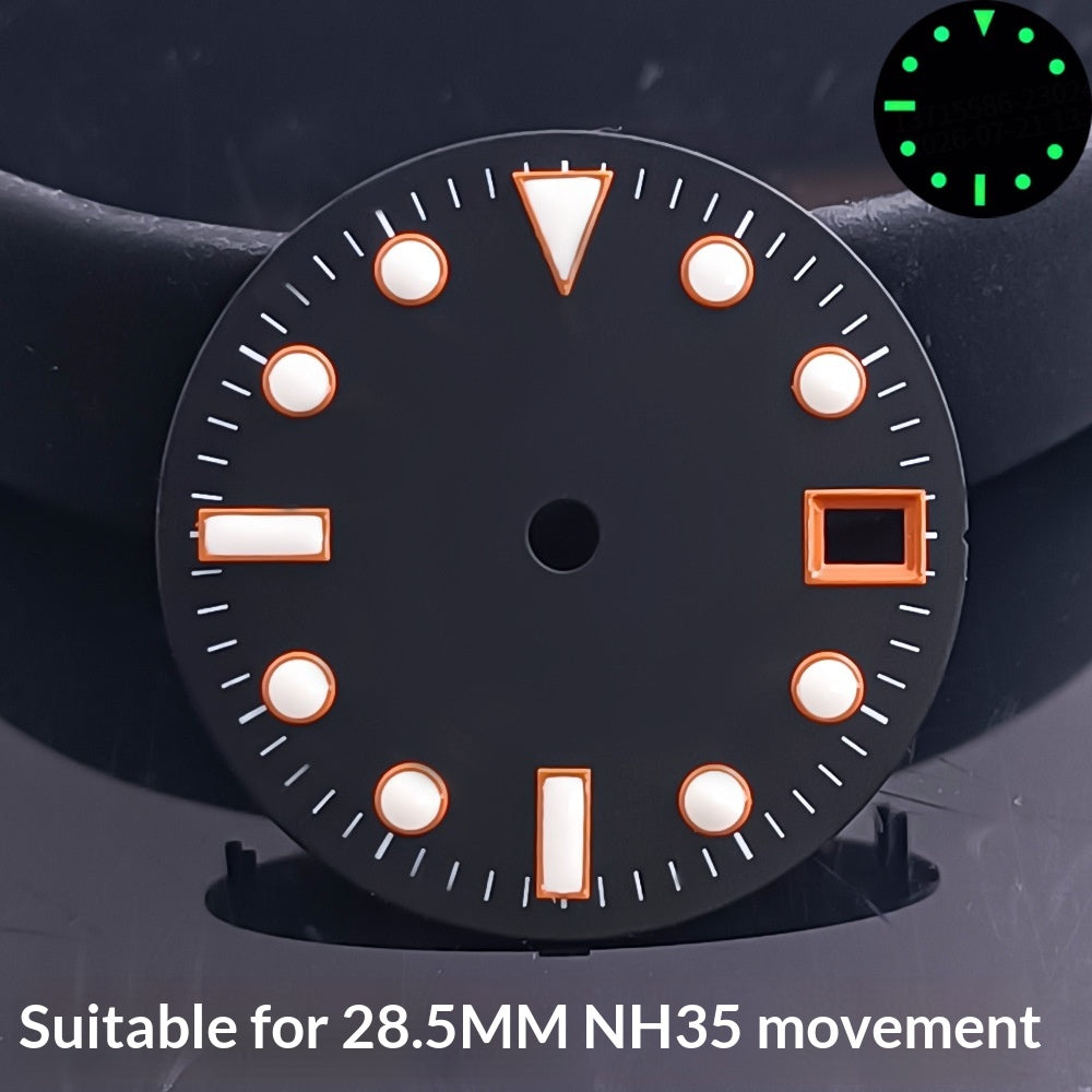 Cadran pour montre mécanique de plongée de mouvement NH35