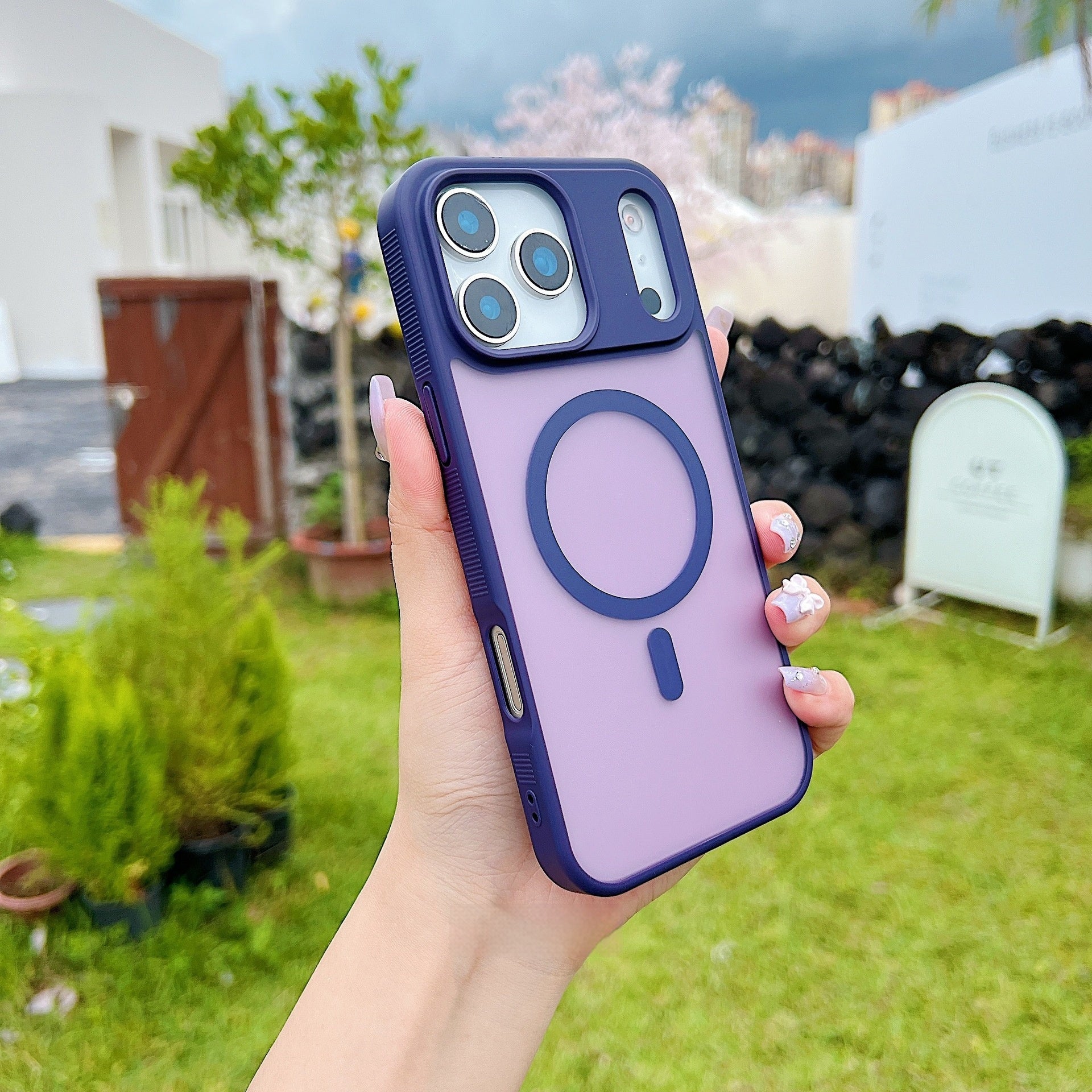 Couverture de protection Magnetic Matte de mode résistant aux chutes