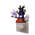 Resin décoratif nuit lumière balançoire fantôme pour décoration d'Halloween