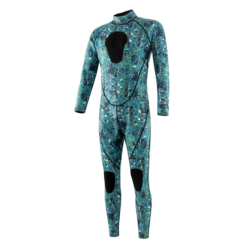3mm Hommes une pièce combinaison humide soleil protection Jellyfish costume