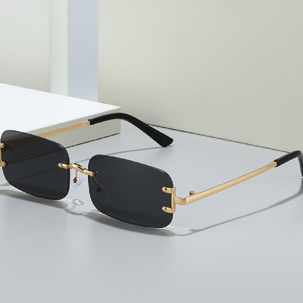 Lunettes de soleil sans cadre pour hommes et femmes