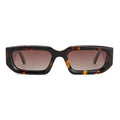 Lunettes de soleil à la mode européenne et américaine avec un cadre carré et des bras de temple larges