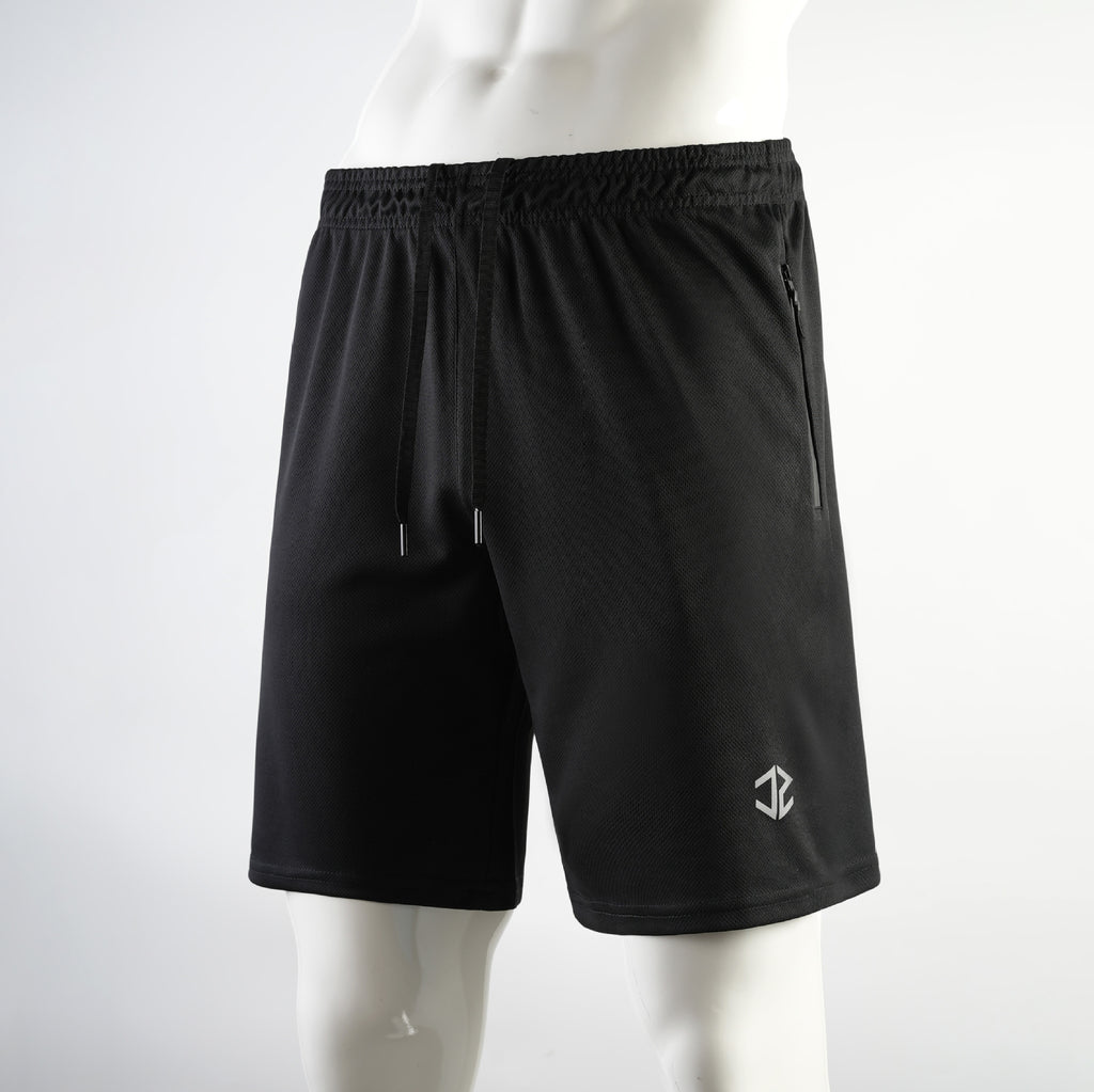 Short homme Mode Casual Séchage rapide Entraînement extérieur Poche à fermeture éclair à cinq points