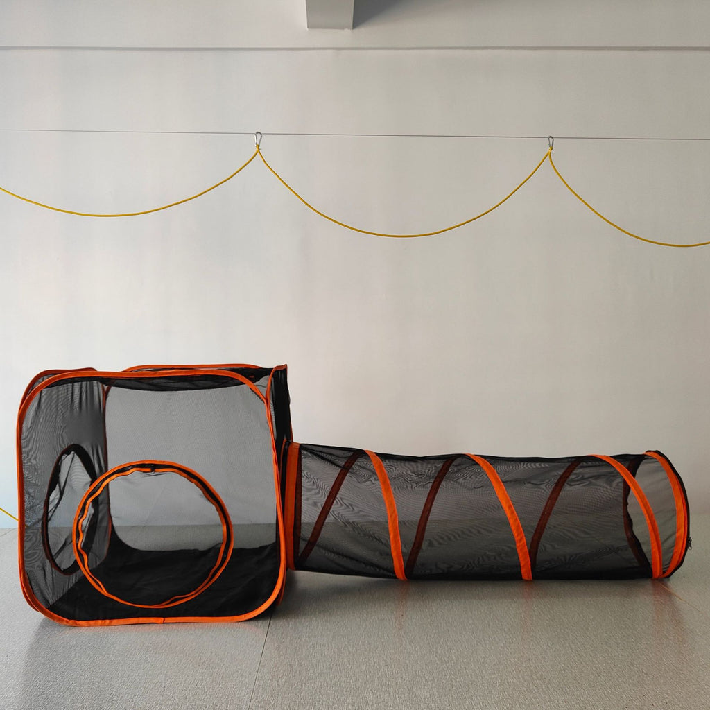 Tente pour animaux de compagnie Tunnel pour chats