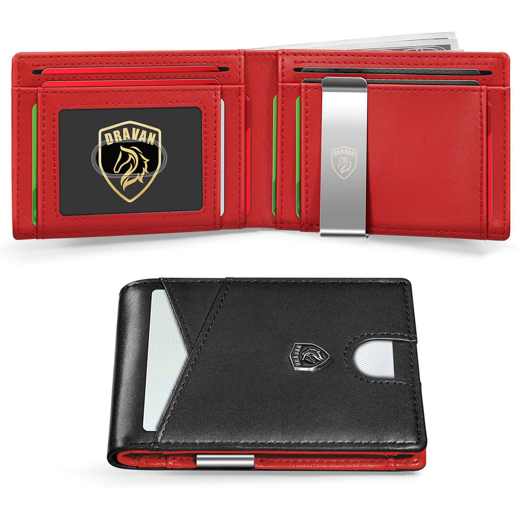 Porte-carte Portable en fibre de carbone Sac en cuir pour hommes