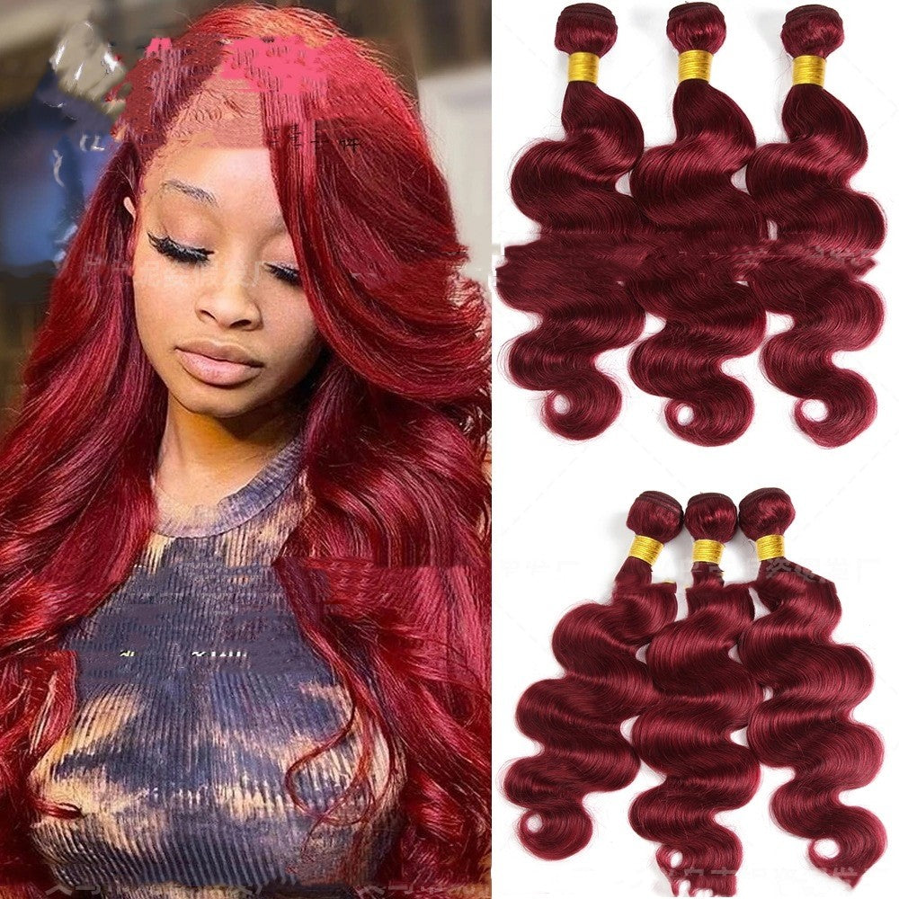 Europe et Amérique Jiafanv Tissage chimique de cheveux fibre