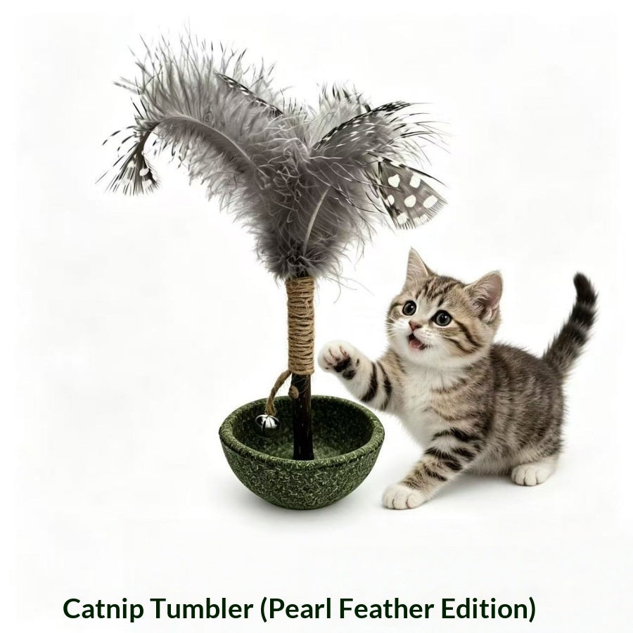 Jouet Roly-poly de chat Un Gadget auto-amusant