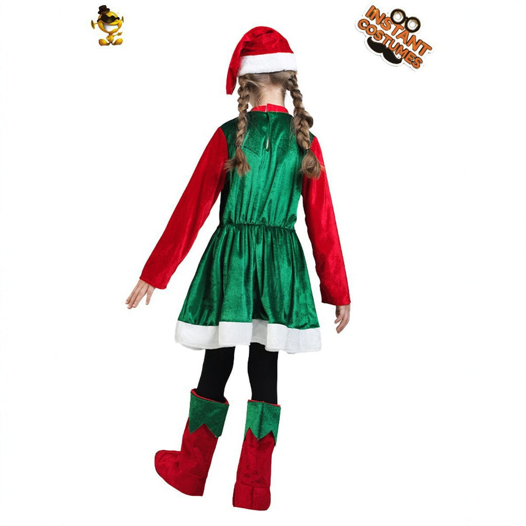 Déguisement de performance de l'Élef de Noël pour enfants