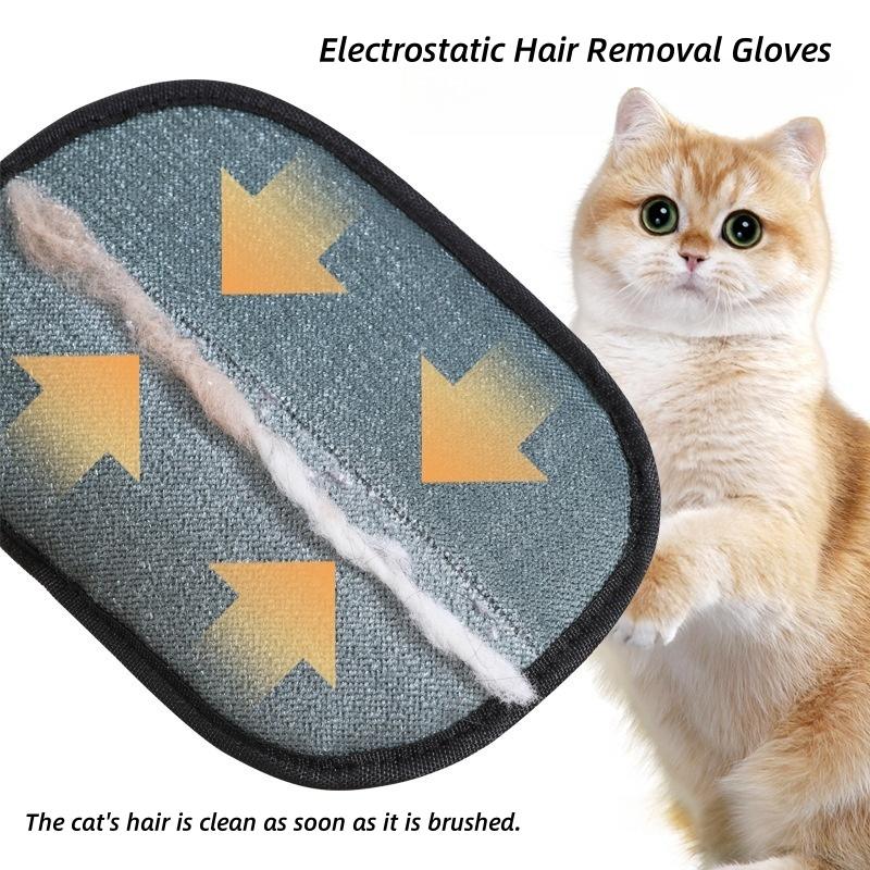 Gants d'enlèvement de cheveux