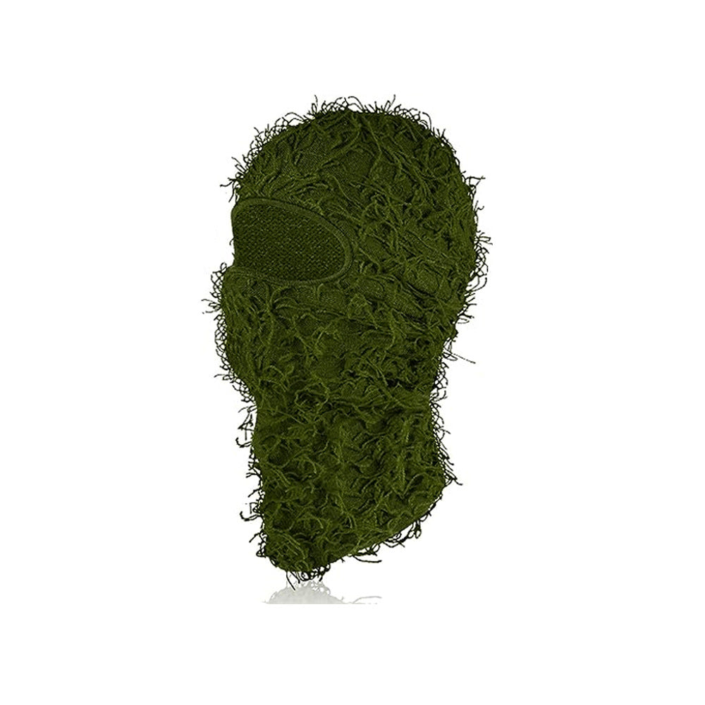 Masque de visage chaud tricoté européen et américain