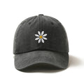 Casquette de baseball brodée avec une couronne ronde en coton et une visière à pic