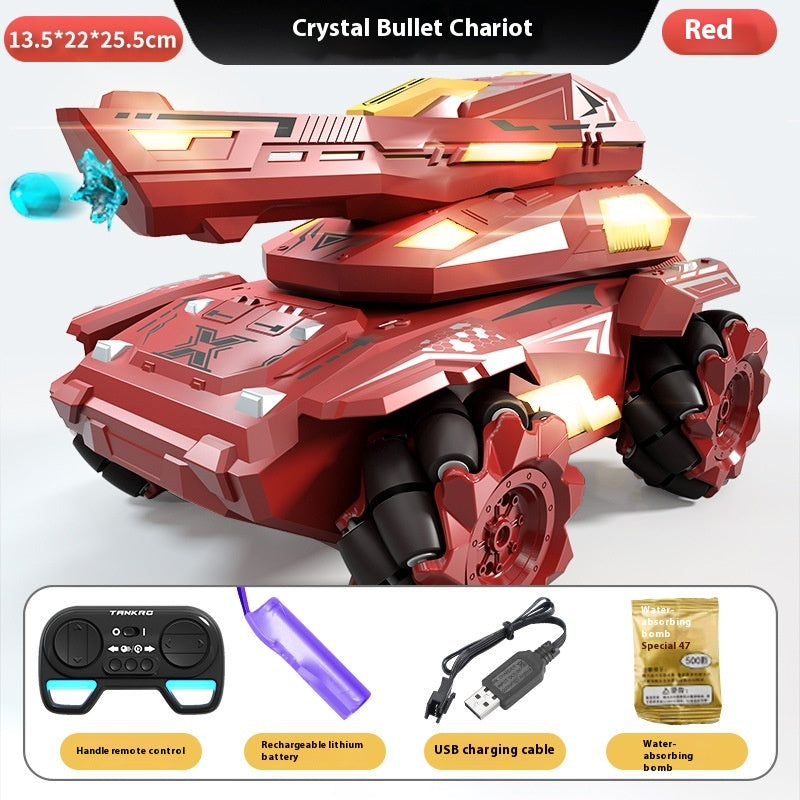 Armured Stunt Water Bomb Tank Children Toy Remote Control Car